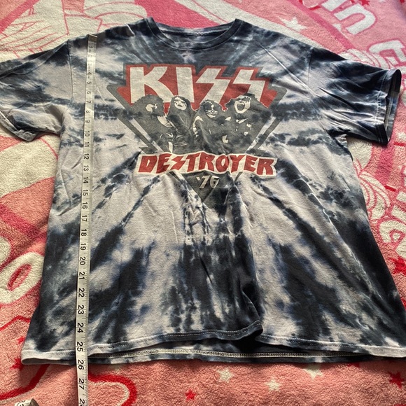 Kiss shirt liquid blue - Picture 5 of 10